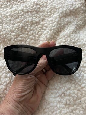 Versace VE4359 Square Men’s Sunglasses Black with Signature Emblem on Temple!